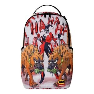 Sprayground DC Batman Harley Quinn With Hyenas DLXR Backpack Limited‎ Edition